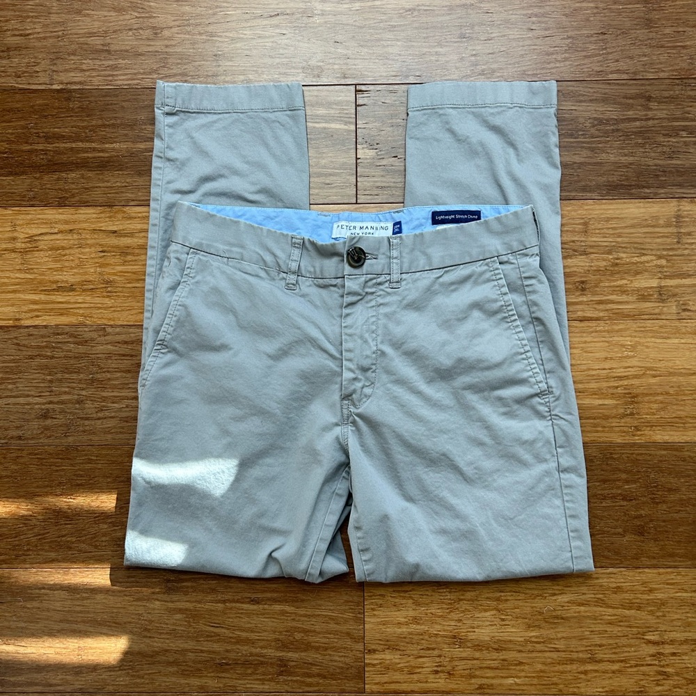 Peter Manning Grey Chinos